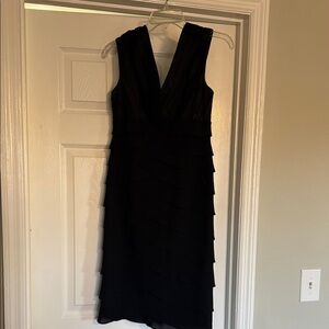 Elegant Black Sleeveless Dress
